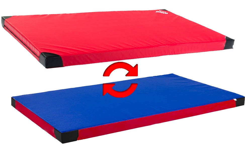 Gymnastická žinenka protišmyková mäkká (T60) 200x120x10 RM-61 Ring Sport červená