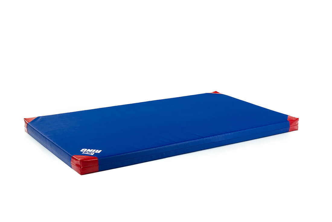 Gymnastická žinenka stredne tvrdá (T90) 200x120x10 PVC RM-90 Ring Sport modrá